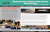 Ambasciata d’Australia Roma Newsletteritaly.embassy.gov.au/files/rome/Newsletter Ambasciata...Ambasciata d’Australia Roma Il 22 maggio Australia e Italia hanno firmato a Canberra