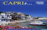 CAPRIè… GUIDA PRATICA TURISTICHE · Posizione geografica dell’isola di Capri. Position geographique de Capri Geographical position of Capri Capri geographische Lage Fra i paralleli