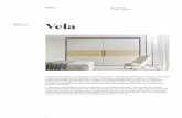 Vela - pianca.compianca.com/wp-content/uploads/2019/03/VELA-scheda-tecnica.pdf · 1 PIANCA Sistemi Notte EN Night Systems Designer Pianca Studio Vela Armonia ed eleganza, scandite