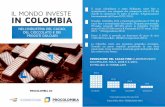 IL MONDO INVESTE IN COLOMBIA - Colombia en Alemaniaitalia.embajada.gov.co/.../files/page/attachments/settore_cacao.pdf · Il cacao colombiano è stato dichiarato come ˜ne o aromatizzato,