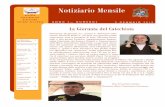 Notiziario Mensile - Diocesi di Cassano all'Jonio · 2019-11-05 · “Maria, da parte sua, ustodiva tutte queste ose medi-tandole nel suo uore”: anhe Maria sem ra ompletamente