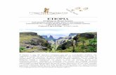 ETIOPIA Trekking - 13 gg€¦ · scheletro di "Lucy", l'Austrolopitecus Afarensis ritrovato nella valle dell’ Awash nel 1974 che si ricollega all'inizio della storia dell'uomo e
