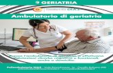 Ambulatorio di geriatria - Consorzio Medico Il Solepoliambulatorisole.it/.../11/Geriatria-esecutivo-stampa.pdf · 2019-04-13 · POLIAMBULATORIO CONSORZIO IL SOLE DIAZ POLIAMBULATORIO