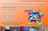 October 18-21, 2019 Orlando, Florida, USA OUR...Integrative Healthcare and Holistic Iridology Congress™ ¡ Se proveerá traducción simultánea en español ! “OUR” 828-926-6100