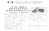 F 12 ARIA RESTYLING KAT EURO 2-2 - HSI Custombikes · 2011-08-24 · F12 Aria Restyling KAT EURO 2-2.3 TAV. CATALOGO RICAMBISPARE PARTS CATALOGO RICAMBI SPARE PARTS CATALOGO RICAMBI