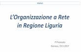 L’Organizzazione a Reteoverscientific.com/...a_rete_in_liguria_pronzato.pdf · P Pronzato Genova, 23.5.2017 PERIPLO. Quattro Pilastri per Oncologia 2018