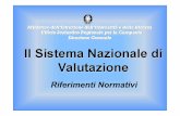 Riferimenti Normativi - Novaro Cavour · Sistema Nazionale di Valutazione di cui all’art.2 co.4 undevicies del D.L. 225/10 convertito con modificazioni nella Legge 10/11. A tal
