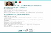 LTF. Nalleli Silva Olvera - IACES MÉ · PDF file Fisioterapia abdomino-pelvi-perineal Terapia manual impartido por la AMEFI •Magísteres Osteopatía estructural - Escuela de Osteopatía