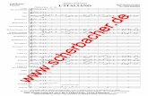 Full Score / TOTO CUTUGNO L'ITALIANO ·  Flöte