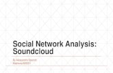 Social Network Analysis: Soundcloud - unimi.itsomeni.di.unimi.it/progetti2017/Sperotti-Soundcloud.pdf · Il Global Clustering Coefficient della componente è pari a circa 0,014: circa
