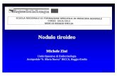 Michele Zini - biblioteca.asmn.re.itbiblioteca.asmn.re.it/allegati/nodulotiroideo_120523110406.pdf · Caso clinico: 11 aprile 2012 nodulo tiroideo dott. Sandro Mori. L.K. (Marocco)