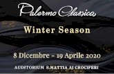 Winter Season - Palermo Classica · Winter Season. W.A. MOZART Fantasia per pianoforte in Re minore, K 397 J.S. BACH Suite inglese n. 6 in Re minore, BWV 811 S. PROKOFIEV Sonata n.