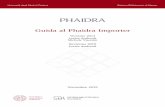 Guida al Phaidra Importer · Procedura di installazione del Phaidra Importer Requisiti di sistema Le condizioni preliminari per installare il Phaidra Importer sono: 1. l’autorizzazione