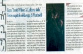 Corriere di Arezzo 28 03 2012...bato, al teatro Pietro Aretino (oœ 18). "Si tratta di un vero e proprioprogetto di cornu- nitàche questo giovane regista aretino insie- me alla casa