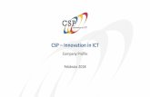 CSP Innovation in ICT - MesapInoltre la collaborazione con aizoOn e le altre società del gruppo rappresenta una grande opportunità per: arricchire il portafoglio di competenze in