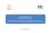 LEGGE DI BILANCIO 2018 - Fondazione IFEL · LEGGE DI BILANCIO 2018 (Legge 27 dicembre 2017, n. 205) NOTA DI LETTURA SULLE NORME DI INTERESSE DEGLI ENTI LOCALI Roma, 8 gennaio 2018