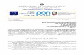 Coesione, e disposizioni generali sul Fondo Europeo di Sviluppo … · 2018-10-07 · VISTA la Nota MIUR prot. n. AOODGEFID/34815 del 02/08/2017 “Fondi Strutturali Europei – Programma