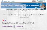 Seminario intensivo en Ozonoterapia básica …...3 y 4 junio, 2016 gregorcuba yahoo.it Gregorio Martínez Sánchez, Pharm.D, Ph.D. Dr. Gregorio Martínez Sánchez, Ph.D. Seminario