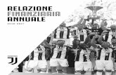 2016-2017 RELAZIONE · Tre elementi che costituiscono il DNA della Juventus: le strisce bianconere, che diventano il tema comunicativo della nuova identità visiva, la stilizzazione