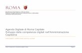 Agenda Digitale di Roma Capitale Sviluppo delle competenze ...€¦ · Lo sviluppo delle competenze digitali è una delle principali aree di sviluppo dell’Agenda Digitale di Roma