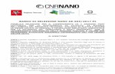 BANDO DI SELEZIONE NANO AR 003/2017 PIbandi.urp.cnr.it/doc-assegni/documentazione/7233_DOC_IT.pdf · Unità trasversale di supporto: Corso Perrone 24, 16152 Genova, tel. (+39)01065-98750,