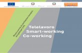 Telelavoro Smart-working - ADAPT · - 9 - • il Co-working identifica, infine, la condivisione di uno stesso luogo da parte di lavoratori singoli e/o appartenenti a organizzazioni