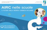 ASSOCIAZIONE ITALIANA PER LA RICERCA SUL CANCRO AIRC … · dire di no alla sigaretta NEWSLETTER per essere aggiornati sulle attività del progetto KIT DIDATTICI MULTIMEDIALI schede