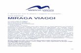 TOUR OPERATOR MIRAGA VIAGGI - Miraga Viaggi Tour Operator per viaggiare ... · nel fiume Nera, è la cascata più alta d’Europa. Per chi ama la natura è bellissimo passeggiare