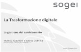 La Trasformazione digitaleforges.forumpa.it/assets/Speeches/24062/...monica.pdf · Il piano di convergenza digitale La gestione del cambiamento ... La tecnologia che cambia 4 23/05/2018.