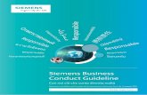 Siemens Business Conduct Guideline...etico e di agire sempre come se Siemens fosse un vostro bene personale. Joe Kaeser. Presidente e Chief Executive Officer di Siemens AG Monaco,