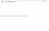 BILANCIO CONSUNTIVO 2017 - GAMeC · 2018-10-18 · BILANCIO CONSUNTIVO 2017 . Associazione per la Galleria d’Arte Moderna e Contemporanea di Bergamo – Onlus Via San Tomaso, 53