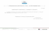 LEGA ITALIANA CALCIO PROFESSIONISTICO - COMUNICATO UFFICIALE N. 115/L 16 SETTEMBRE 2016 · 2020-04-03 · REGOLAMENTO DEL CAMPIONATO "D. BERRETTI" 2016 – 2017 art. 1 - ORGANIZZAZIONE