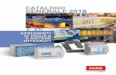 CATALOGO GENERALE 2018 - IME · catalogo generale 2018 strumenti di misura e sistemi integrati. 1 2 caratteristiche generali 8 strumenti multifunzione nemo 42 misura e supervisione