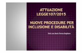 Dott.ssa Maria Teresa Baglione · 2017-11-08 · handicap, con altri termini che fanno riferimento ad uno stato più generale di “salute”, raggruppandoli in: dominio della salute