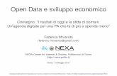 Open Data e sviluppo economico - NEXA Center for Internet ...Operazione trasparenza 2.0 esempio (& suggerimento) pubblicare informazioni relative a contratti, fornitori, bandi, etc.