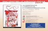 11 ottobre 2014 - Key Congressi · test cardiopolmonare e degli Score di Rischio P. AGOSTONI 12.30 VAD nello Scompenso Cardiaco: fra stime del bisogno, evidenze e sostenibilità M.