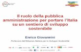 Il ruolo della pubblica amministrazione per portare l ...forges.forumpa.it/assets/Speeches/23700/sc_02_giovannini.pdf · -22 maggio - Goal 10: Ridurre le disuguaglianze, Roma-22 maggio-7