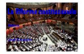 La Riforma costituzionale - Torreglia · Tentativi di riforma della Costituzione avviati negli ultimi decenni: Commissione Bozzi (1983-1985 ) Progetto di legge A.C. 4887 (1990-91