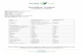 Xanthan Gum COA - Avena 2018-02-14¢  Avena Lab Sertifikat Analize Certificate of Analysis Naziv proizvoda:
