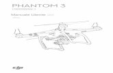 PHANTOM 3 - Salvi · Leggere i seguenti documenti prima di usare il Phantom 3 Professional: 1.Nella scatola 2.Phantom 3 Professional Manuale utente (User Manual) 4.Phantom 3 Advanced/Professional