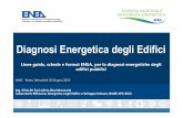 Diagnosi Energetica degli Edifici -  · 2019-06-27 · i possibilimiglioramenti di classe dell'edificio nel sistema di certificazione energetica e la motivazione delle scelte impiantistiche