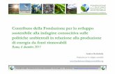 Contributo della Fondazione per lo sviluppo sostenibile ... Camera 0… · Stato e prospettive per l’Italia Emissioni di gas serra in Italia 1990-2010 in rapporto al target del