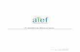 Il sistema finanziario - AIEF · 2014-12-09 · strumenti finanziari. Dato per appurato tale concetto, è possibile fare una distinzione tra diversi mercati finanziari in base a diversi