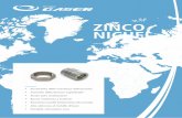 ZINCO NICHEL - Gruppo Gaser · • Impianti automatici e tracciabilità digitale I valori riportati nei nostri materiali informativi sono esito di prove in determinate condizioni