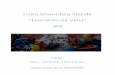 Liceo Scientifico Statale “Leonardo da Vinci” Jesi · 2019-10-28 · Il Liceo Scientifico “Leonardo da Vinci” nasce nel secondo dopoguerra, quando le esigenze della ricostruzione