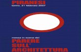 Sommario - Architectureinabox | lavori · del razionalismo, basato sugli aspetti naturali e innati dell’uomo, che predomina durante tutto il Settecento. Il secolo ha presentato