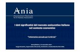 I significativi del mercato assicurativo italiano nel contesto ... - FIDIA · I dati significativi del mercato assicurativo italiano nel contesto economico ... • Dal Bollettino