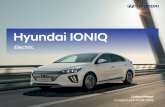 Hyundai IONIQ FL Electric... · HYUNDAI IONIQ Electric LISTINO PREZZI Listino in vigore dal 17/09/2019 SICUREZZA • 7 Airbag (anteriori con ginocchia guidatore, laterali, a tendina)