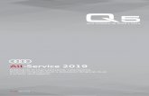 Nuovo All-Service 2019 libretto Q5 - Audi · 1 Il programma si differenzia per data di immatricolazione: • All-Service, in vigore fino al 31/12/2019, è riservato alle vetture Audi