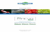 Catalogo 2019 - Irciponic...2019/02/05  · Dimensioni : Letto di Crescita vegetali su floating Larghezza 2,5 m x Lunghezza 20 m = 50 m2 Letto di Crescita vegetali su canalina Larghezza